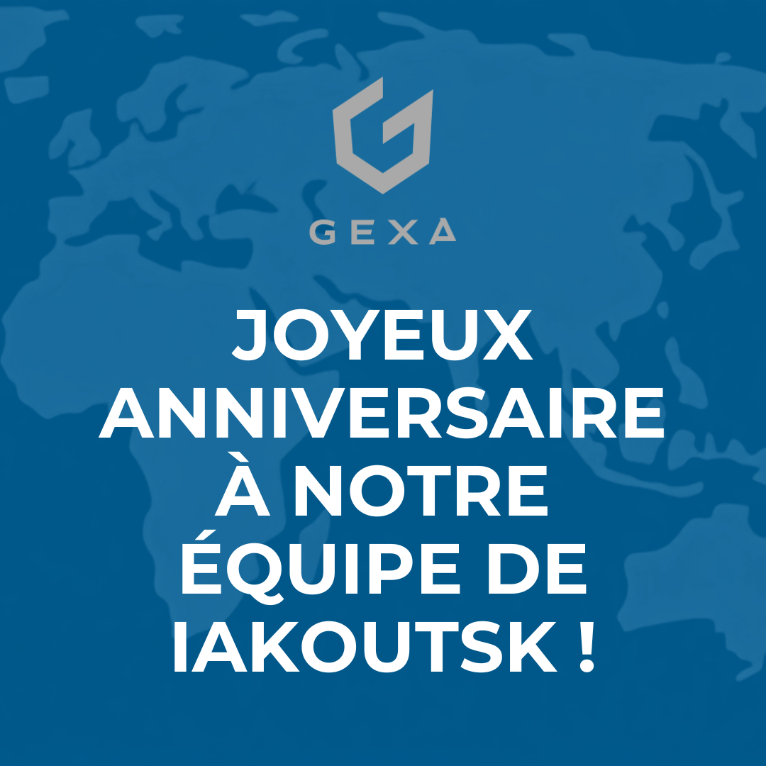 Carte d'anniversaire festive pour l'équipe de Iakoutsk 2025